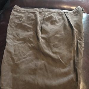 Tommy Bahama Brown Silk Relaxed Shorts.
